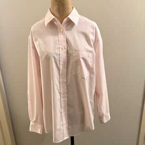 FOXCROFT peachy, pink Button Down Shirt